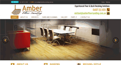 Desktop Screenshot of amberfloorsanding.com.au